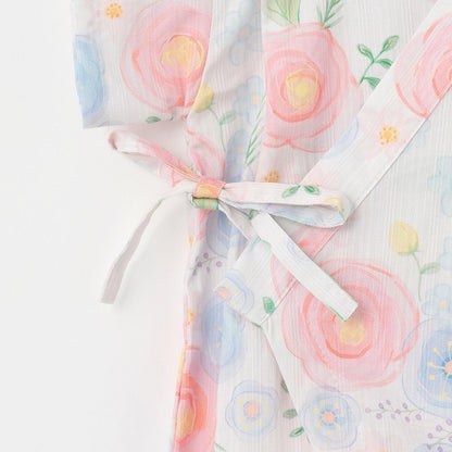 花卉圖案 甚平連體服