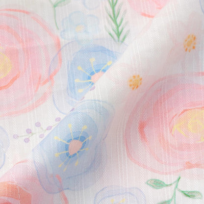 花卉圖案 甚平連體服