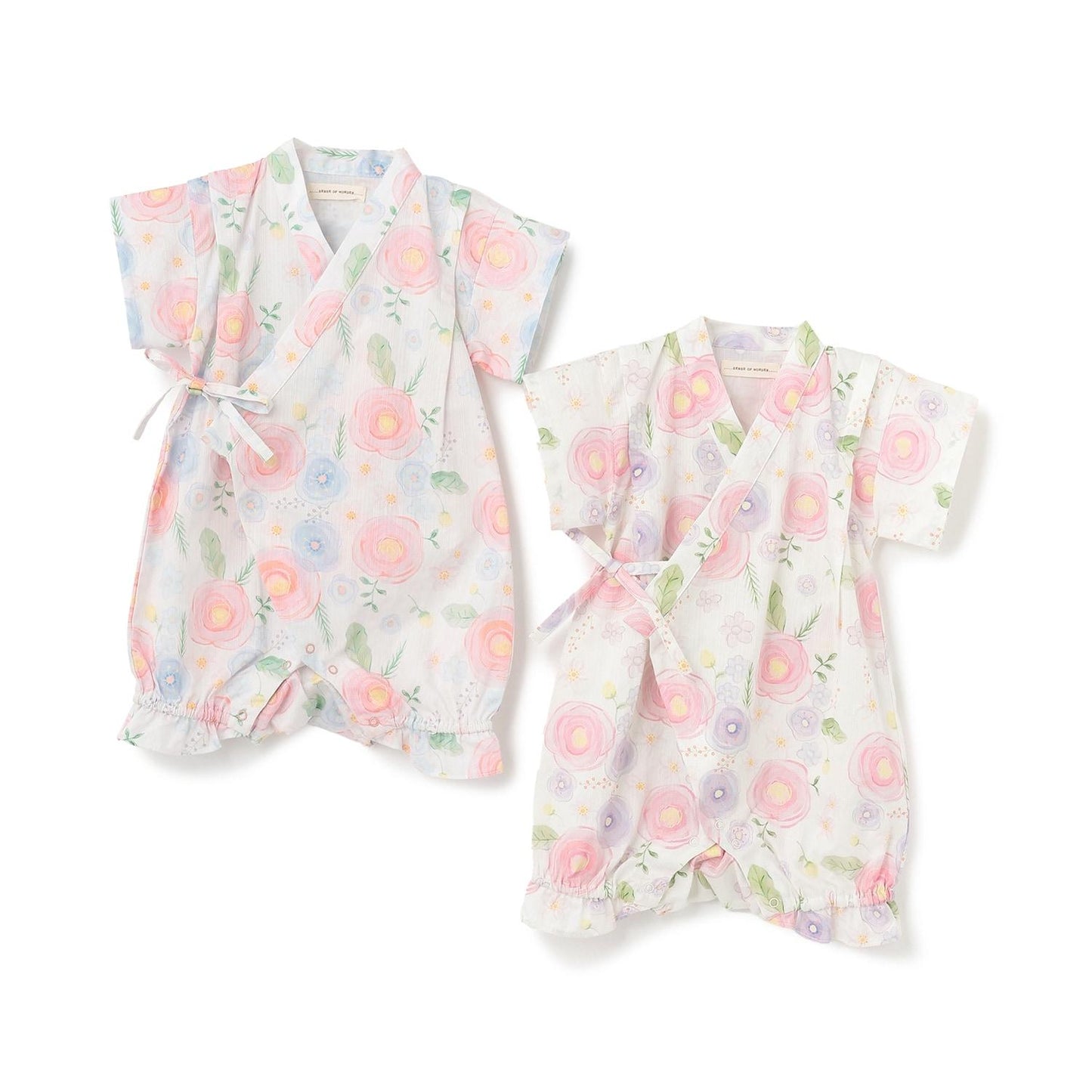 花卉圖案 甚平連體服