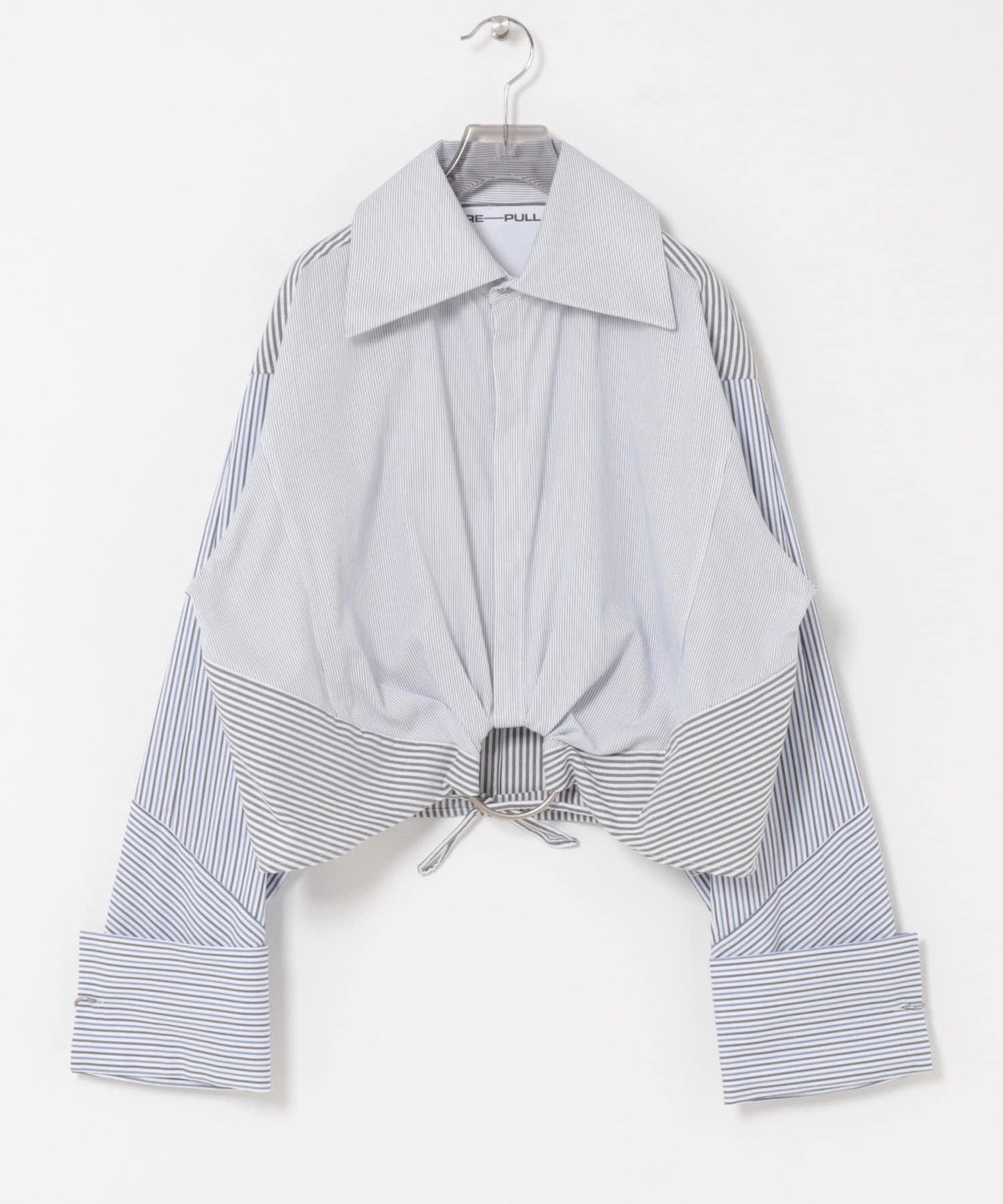 RE PULL EAVE CROPPED DRESS SHIRTS 襯衫