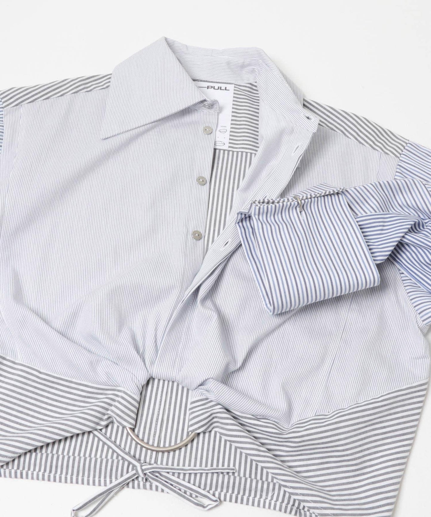 RE PULL EAVE CROPPED DRESS SHIRTS 襯衫