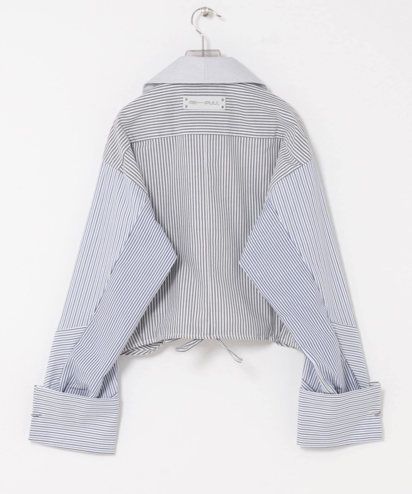 RE PULL EAVE CROPPED DRESS SHIRTS 襯衫