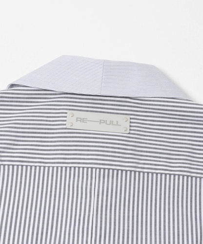 RE PULL EAVE CROPPED DRESS SHIRTS 襯衫