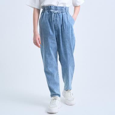 接觸冷感 錐形 彈力 休閒褲