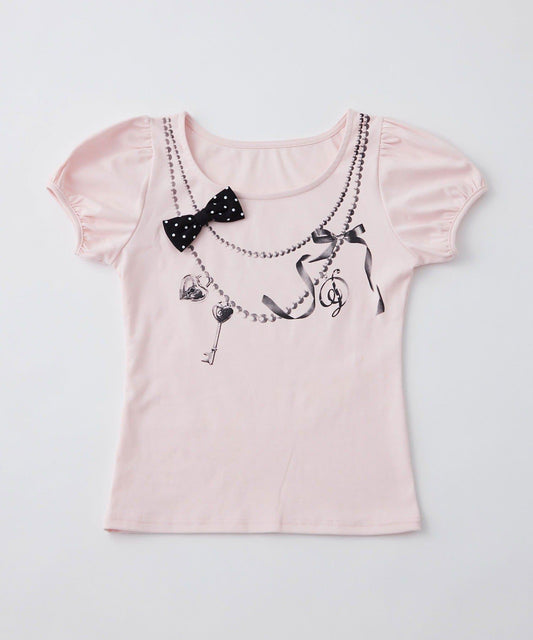 聯名企劃 miko necklace tee T恤