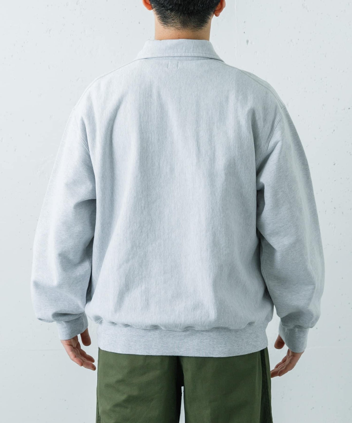 薄款 半拉鍊 blurhmsROOTSTOCK THIN-SWEAT HARF-ZIP PULLOVER 套頭衛衣