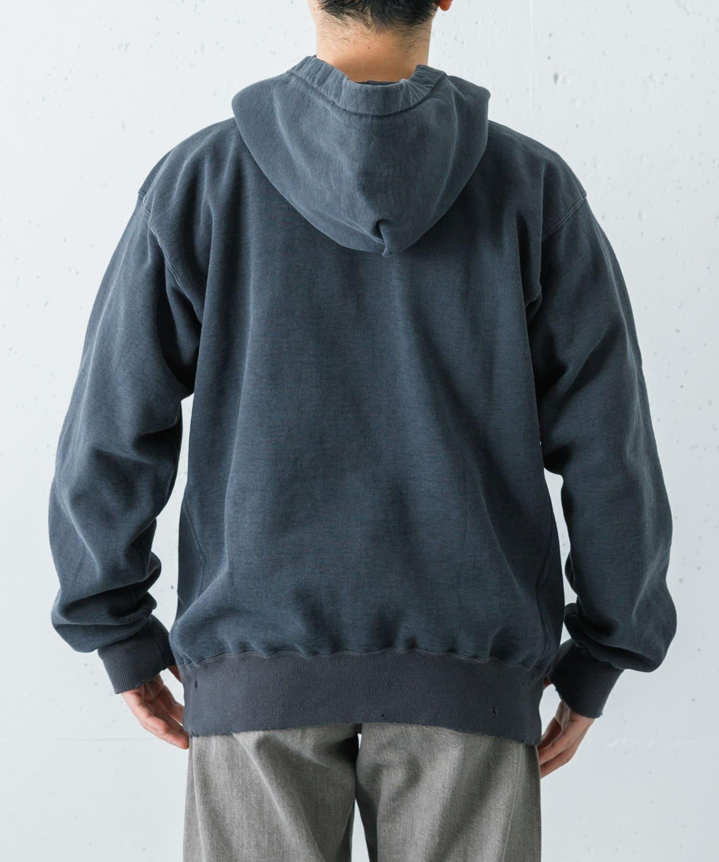 NEXUSVII. DAMAGED 2TONE AFTER HOODY 連帽衛衣