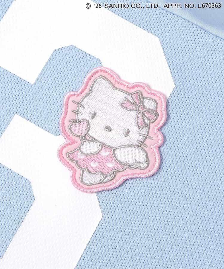 《Hello Kitty》（凱蒂貓） 迷你連衣裙 拼接網紗款