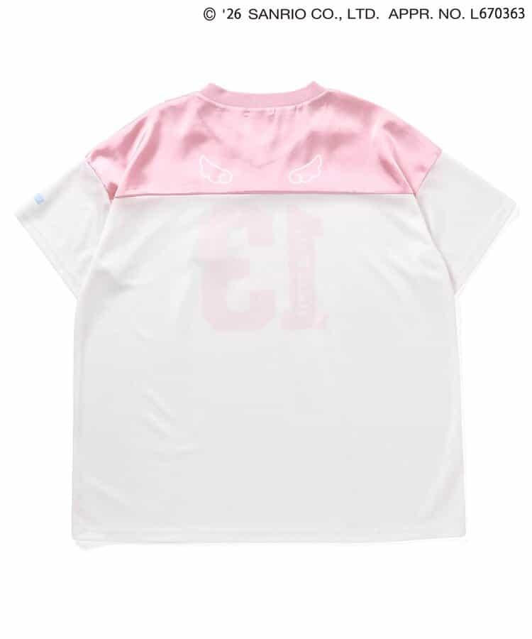 《Hello Kitty》（凱蒂貓） 迷你連衣裙 拼接網紗款