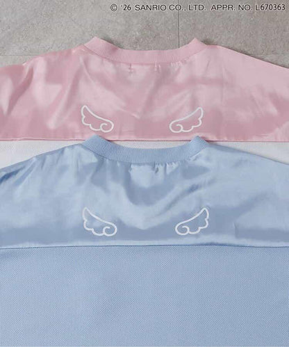 《Hello Kitty》（凱蒂貓） 迷你連衣裙 拼接網紗款