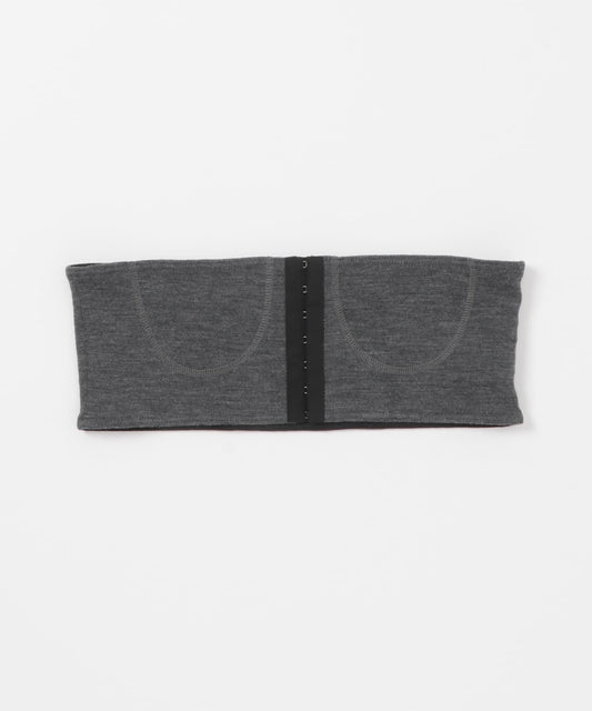 new basic WASHABLE WOOL BANDEAU 羊毛抹胸