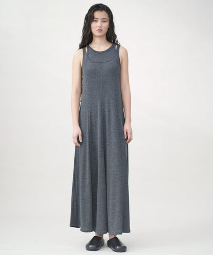 new basic WASHABLE WOOL SQUARE ONE-PIECE 可水洗羊毛 方領 連衣裙