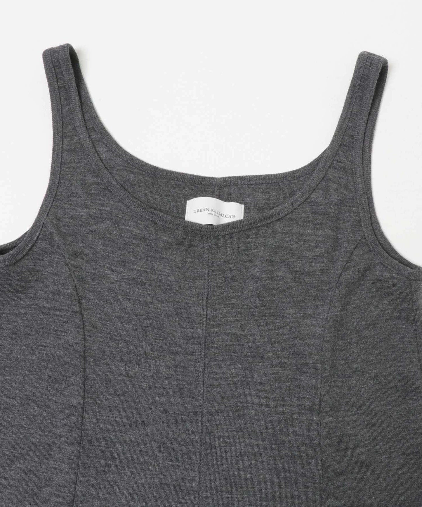 new basic WASHABLE WOOL SQUARE ONE-PIECE 可水洗羊毛 方領 連衣裙