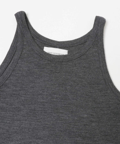 new basic WASHABLE WOOL TANK TOP