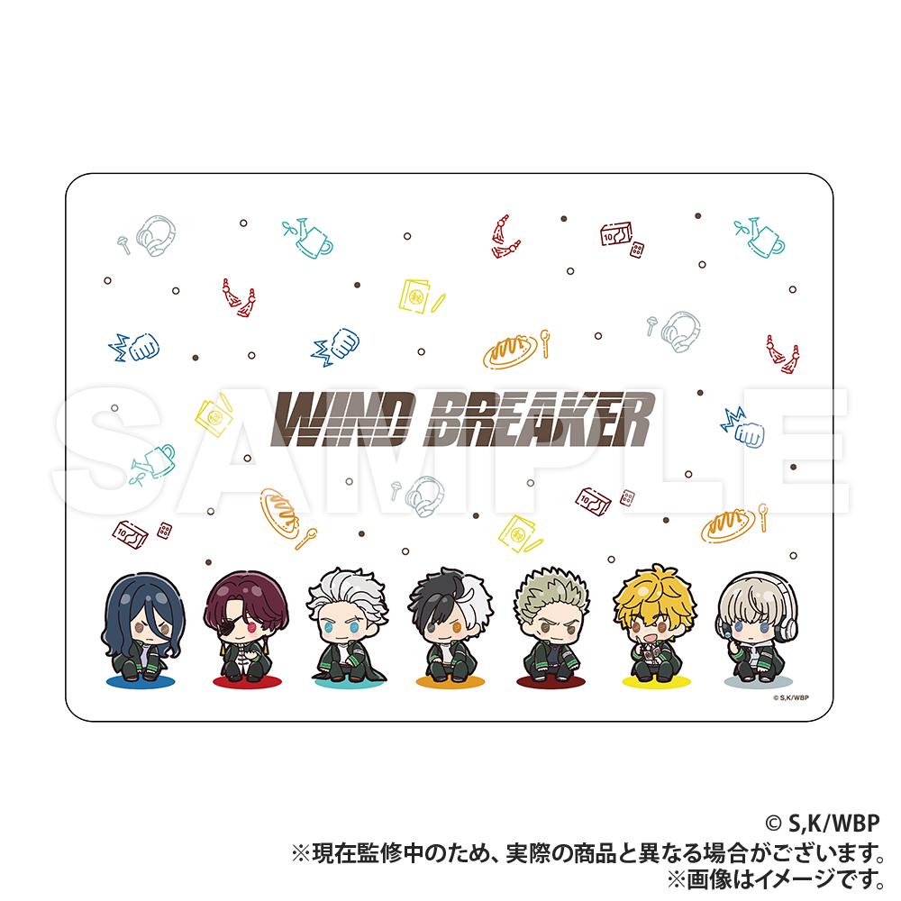 《防風少年》（防風少年） ぷちきゅん系列 遊戲鼠標墊 White ver.