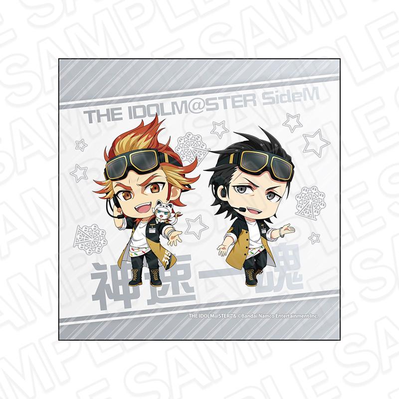 《偶像大師 SideM》（偶像大師 SideM） 神速一魂 超細纖維擦拭布 遊園地Q版款