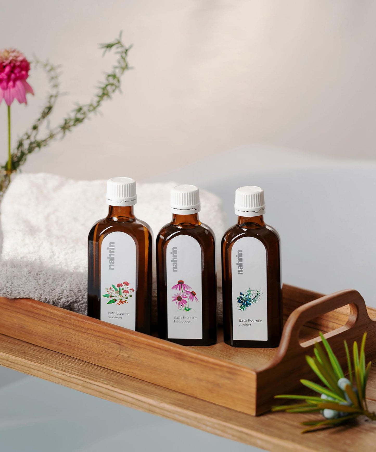 nahrin 紫錐菊配方 沐浴精華