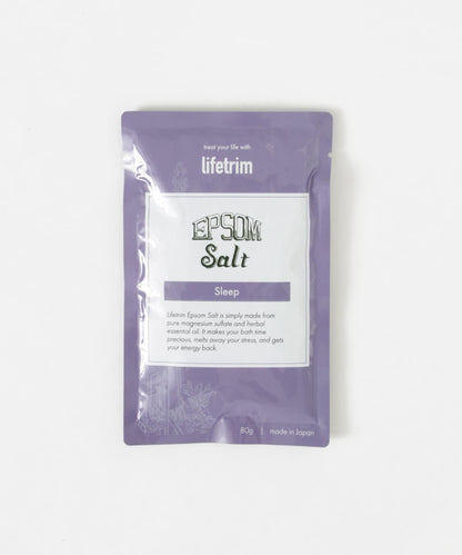 睡眠放鬆 瀉鹽 浴鹽 Lifetrim 80g