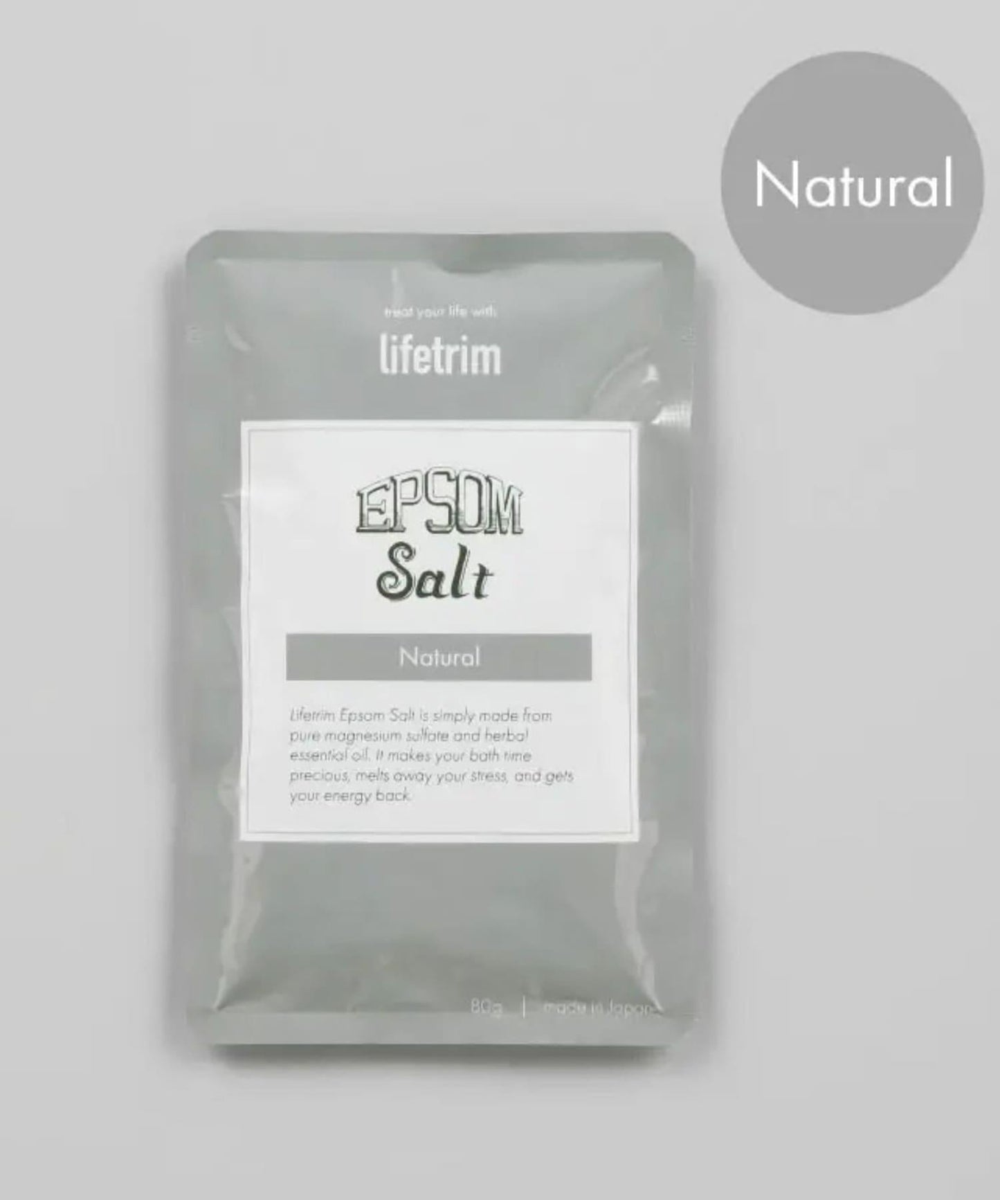 Lifetrim 天然瀉鹽浴鹽 80g