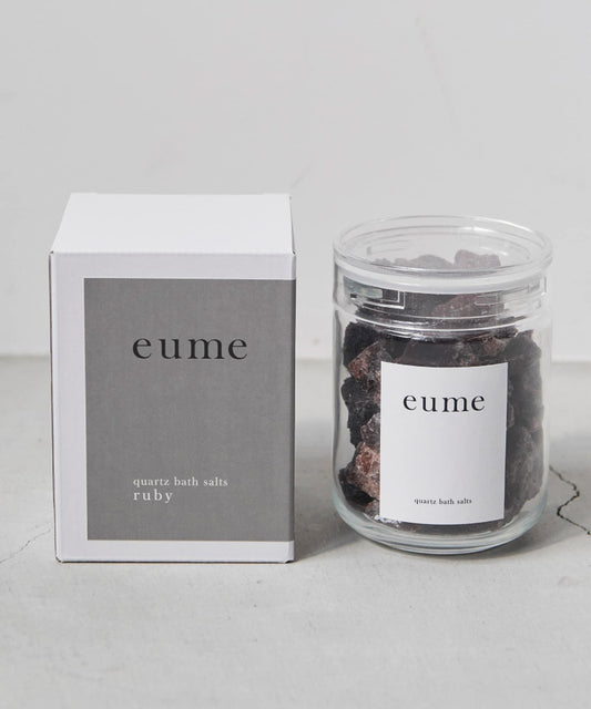 eume 石英沐浴鹽 紅寶石款