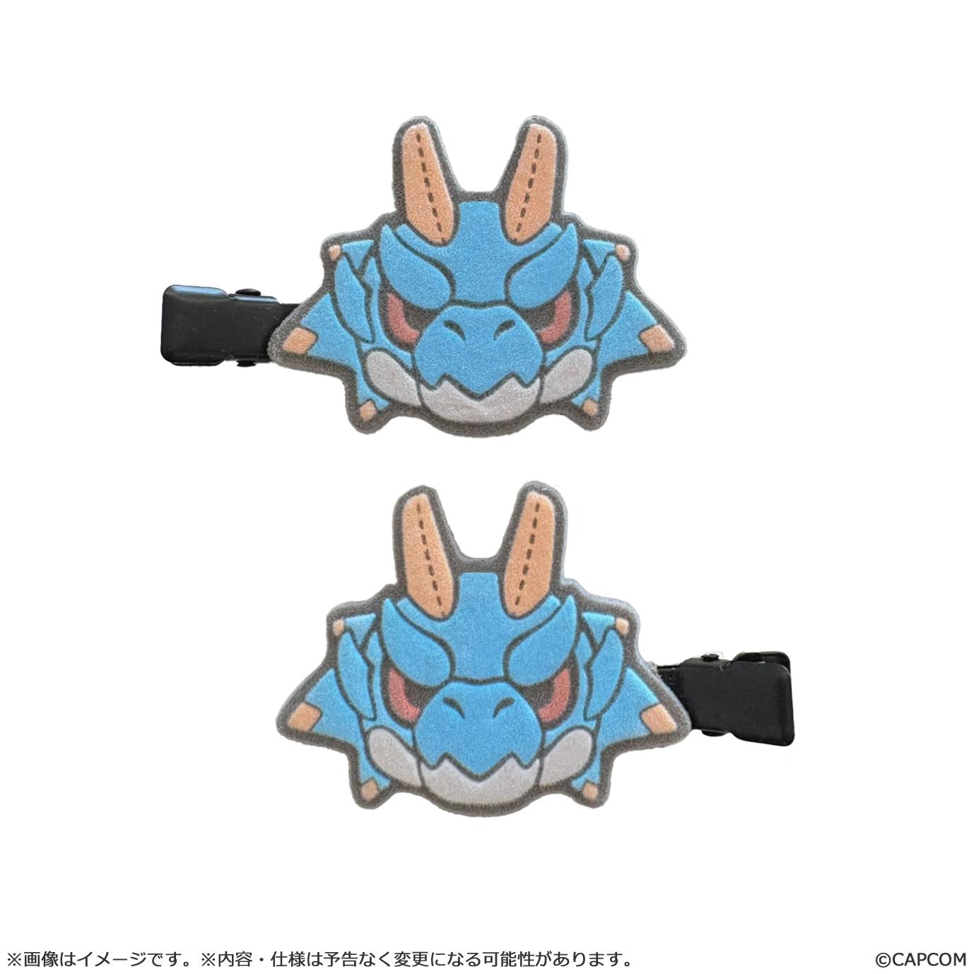 《怪物獵人物語》（怪物獵人物語） Mondefo系列 ラギアクルス 植絨髮夾