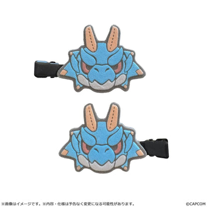 《怪物獵人物語》（怪物獵人物語） Mondefo系列 ラギアクルス 植絨髮夾