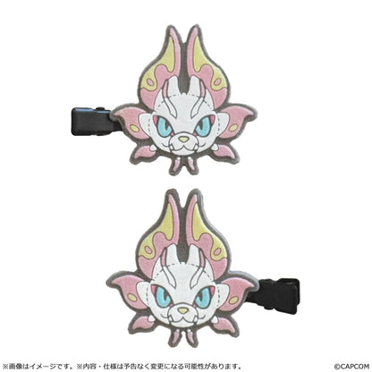 《怪物獵人物語》（怪物獵人物語） Mondefo系列 タマミツネ 植絨髮夾