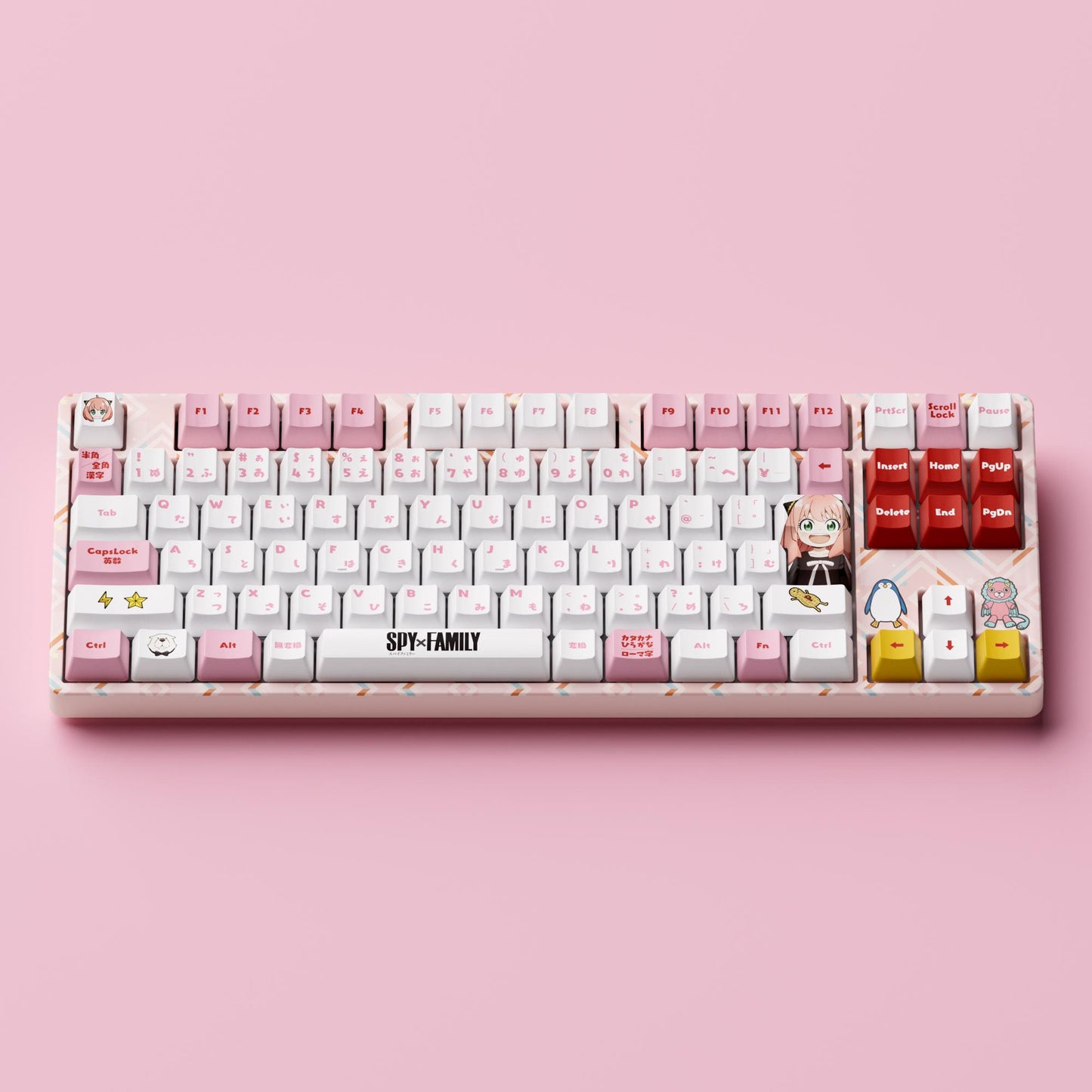 《間諜過家家》 AMICIS 日文配列 TKL 遊戲鍵盤