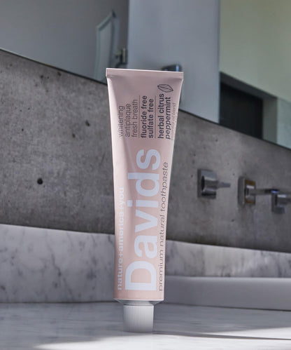 網絡限定 Davids TOOTHPASTE-herabal 《citrus》 牙膏