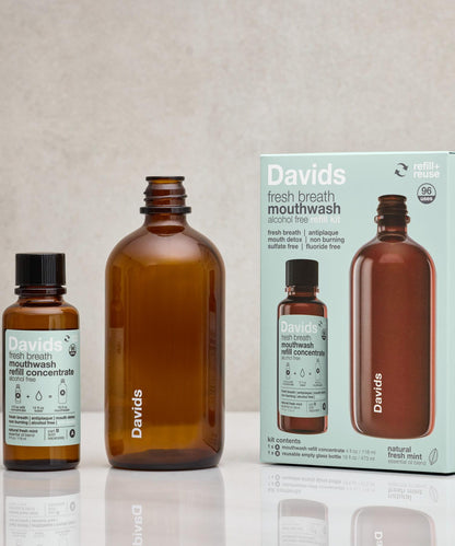網絡限定 Davids fresh breath mouthwash 漱口水