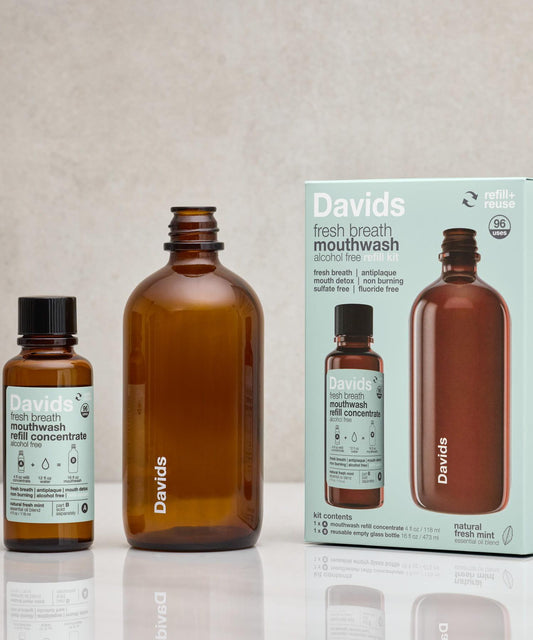 網絡限定 Davids fresh breath mouthwash 漱口水