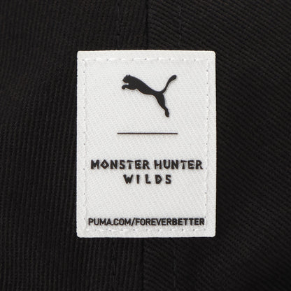 《怪物獵人物語》シリーズ（怪物獵人物語） PUMA × MONSTER HUNTER BB CAP 棒球帽 PUMA BLACK