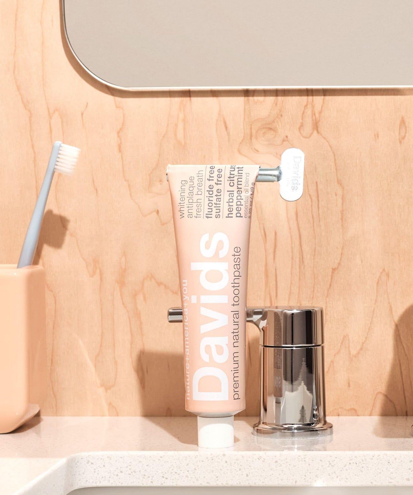 網絡限定 Davids TOOTHPASTE-herabal 《citrus》 牙膏