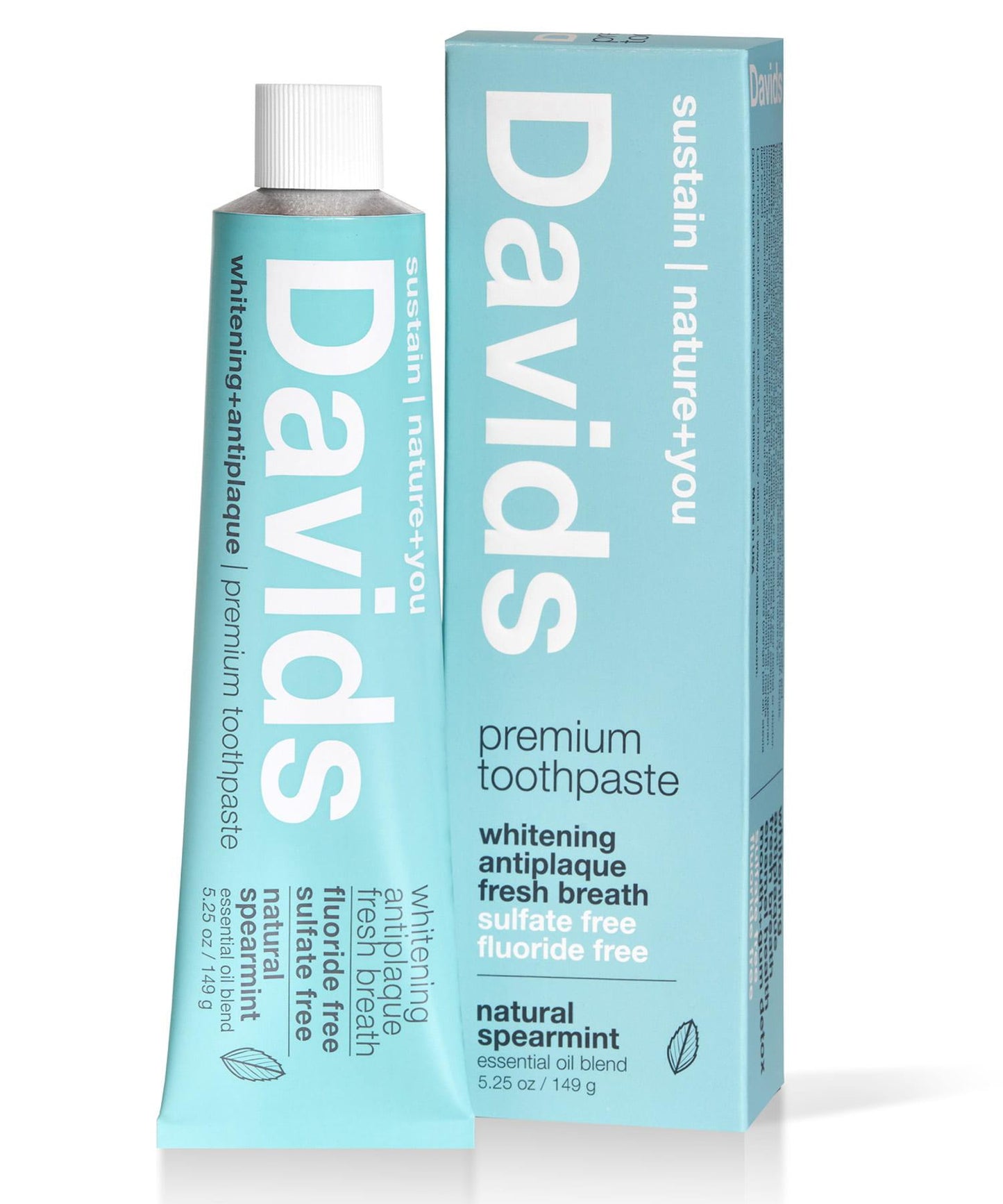 Davids TOOTHPASTE-spearmint 牙膏（網絡）