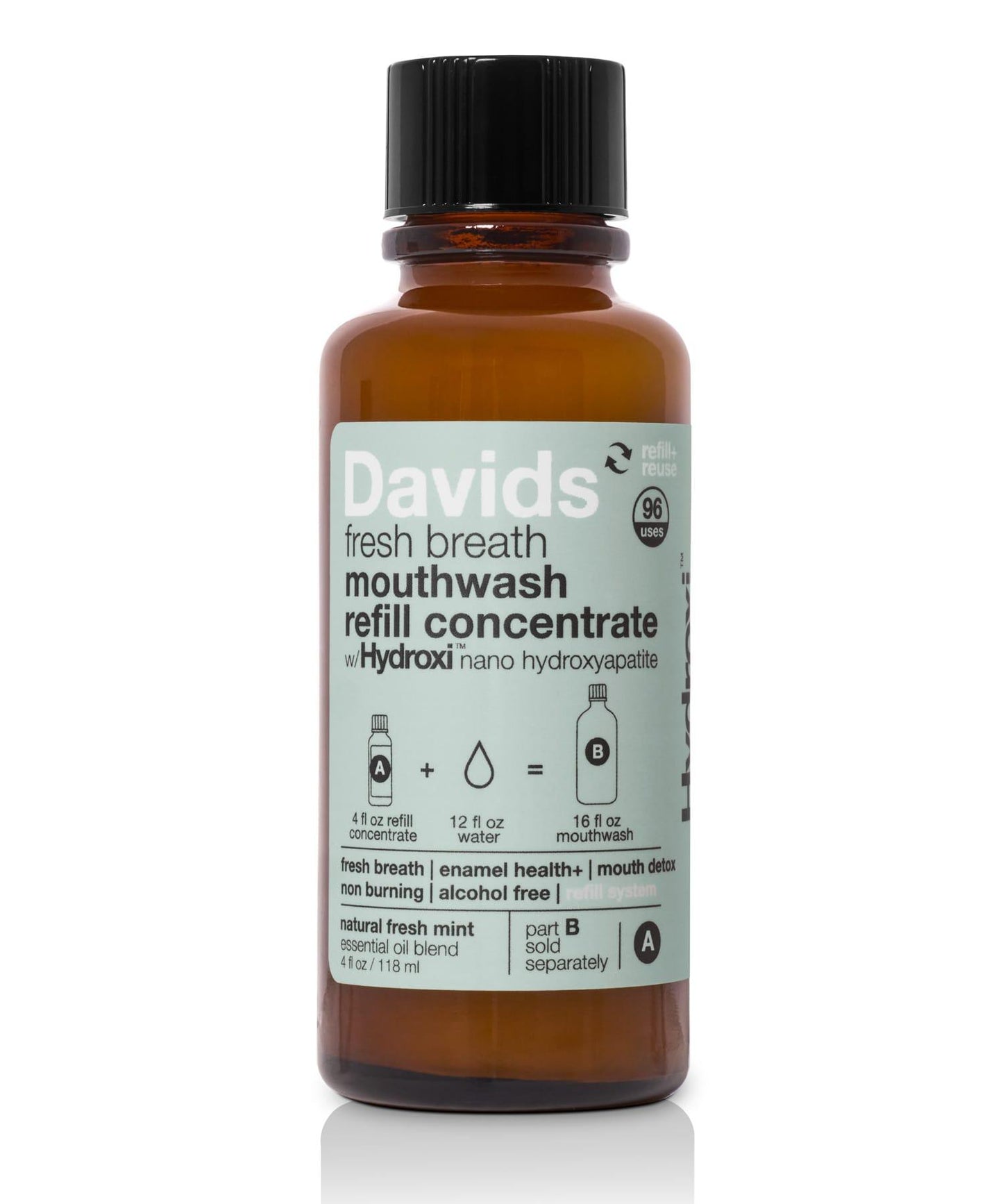 網絡限定 Davids fresh breath mouthwash 漱口水