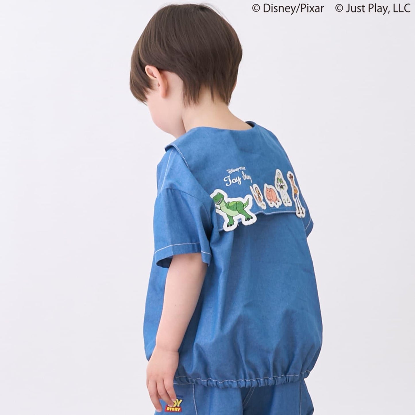 TOY STORY（玩具總動員） 水手領短袖襯衫