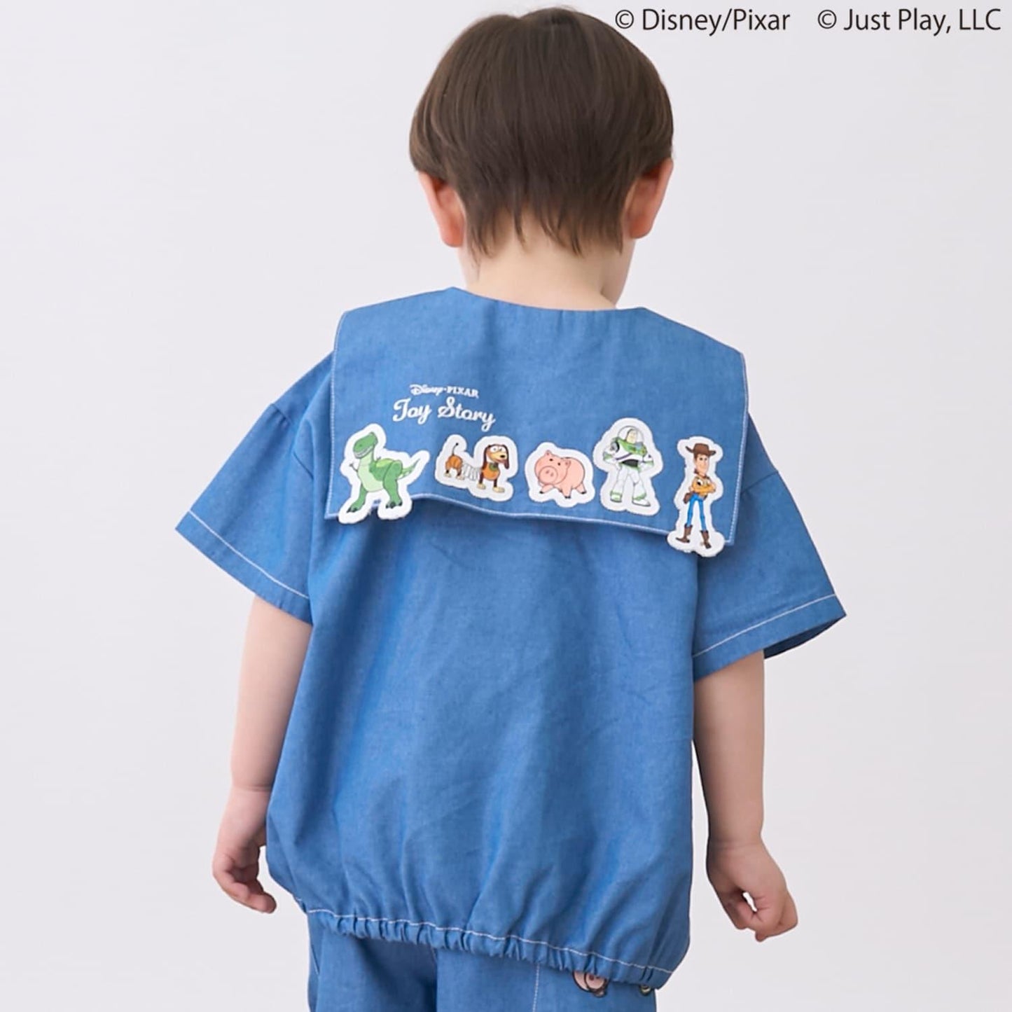 TOY STORY（玩具總動員） 水手領短袖襯衫