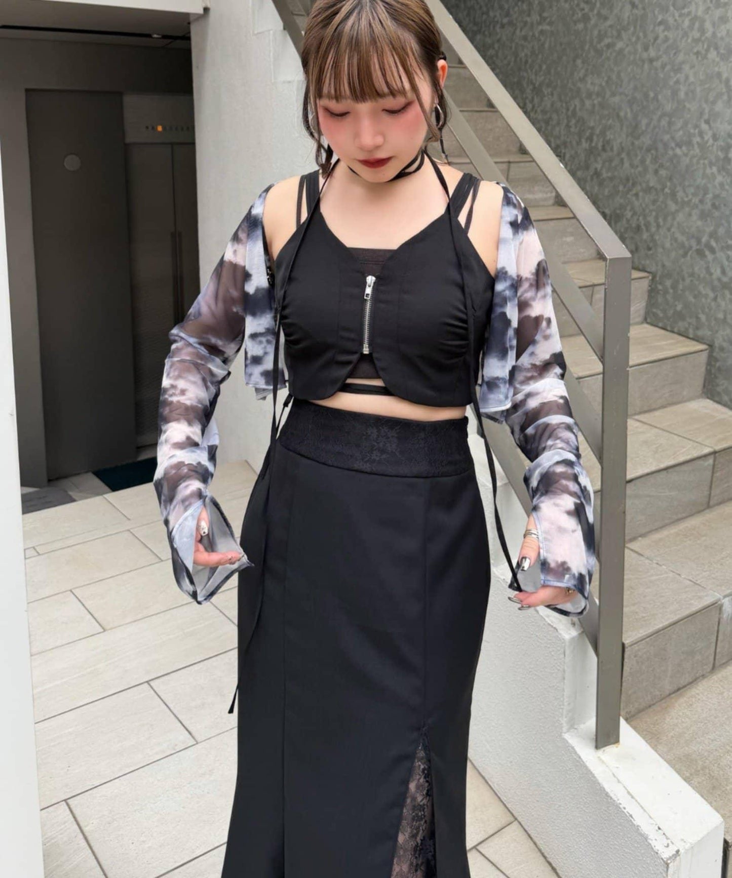 Mavie..7 胸衣上衣＋美人魚半身裙套裝