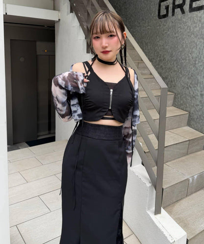 Mavie..7 胸衣上衣＋美人魚半身裙套裝