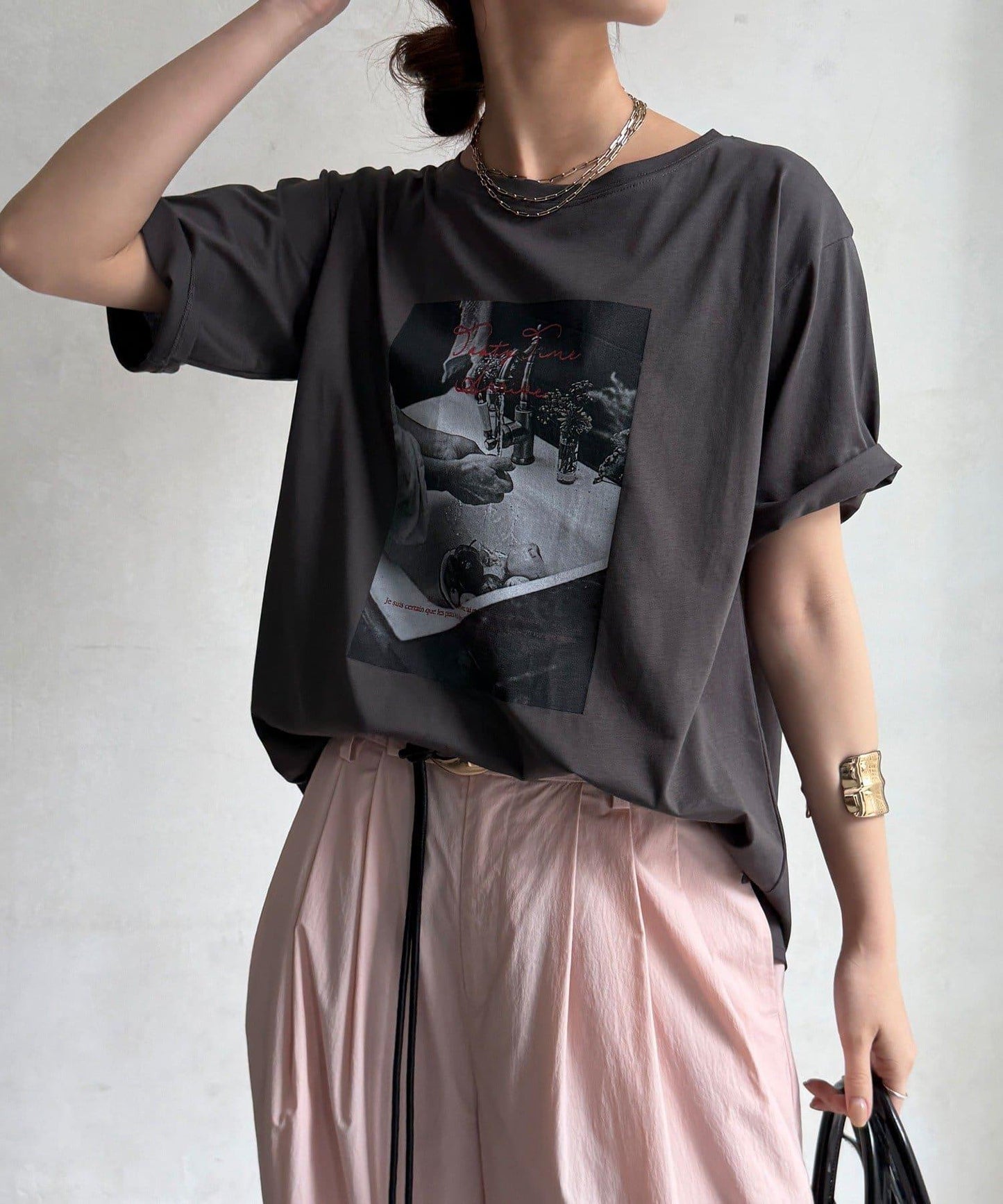 照片印花 TEE T恤