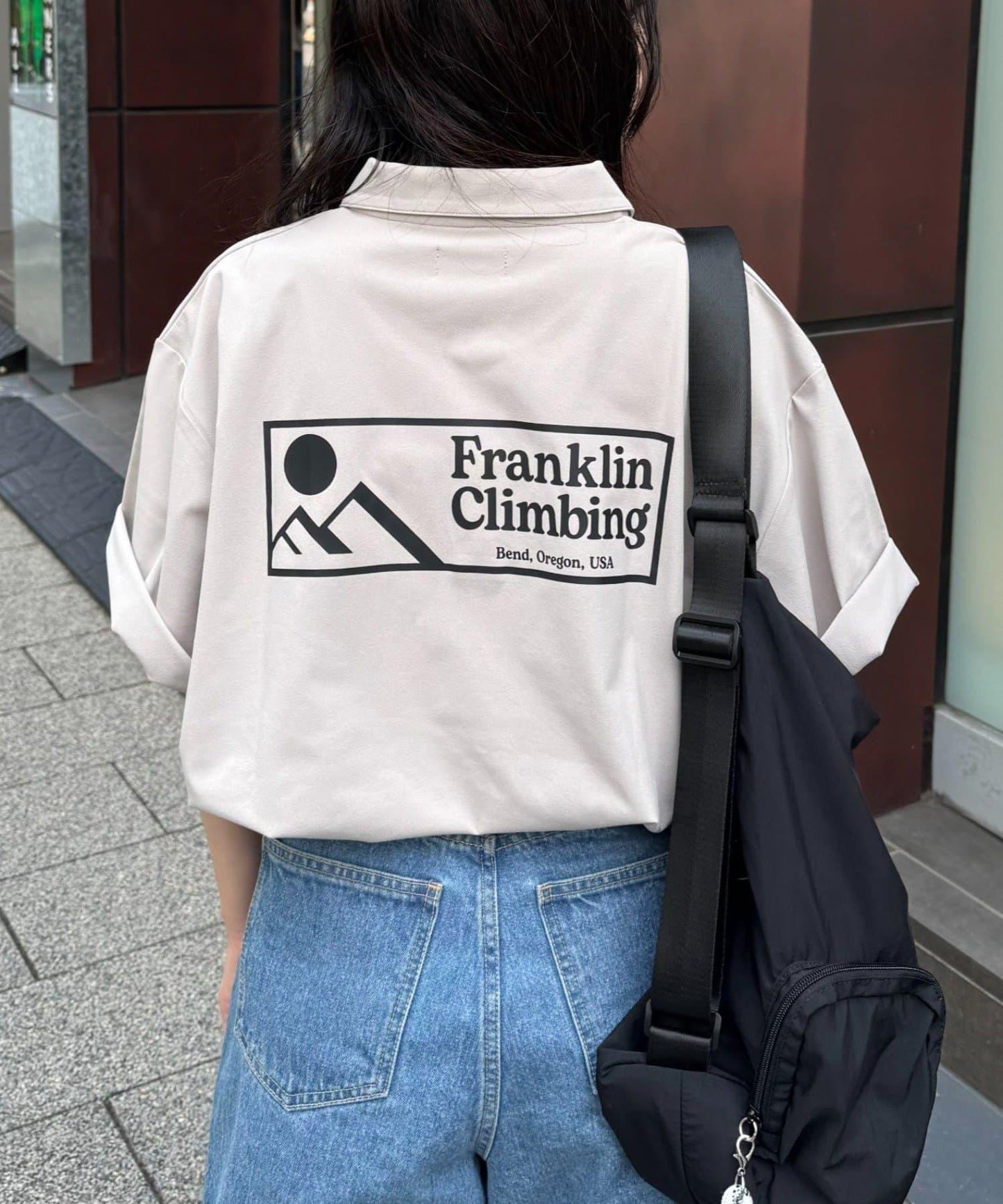 Franklin Climbing essential 背部印花Polo衫