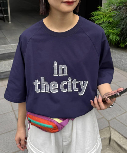 男女同款 波點印花 IN THE CITY Franklin Climbing/フランクリンクライミング T恤