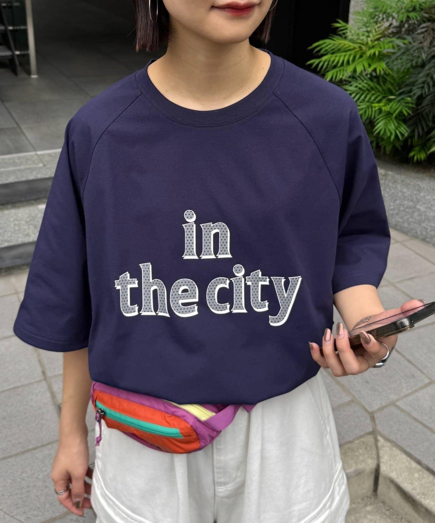 男女同款 波點印花 IN THE CITY Franklin Climbing/フランクリンクライミング T恤