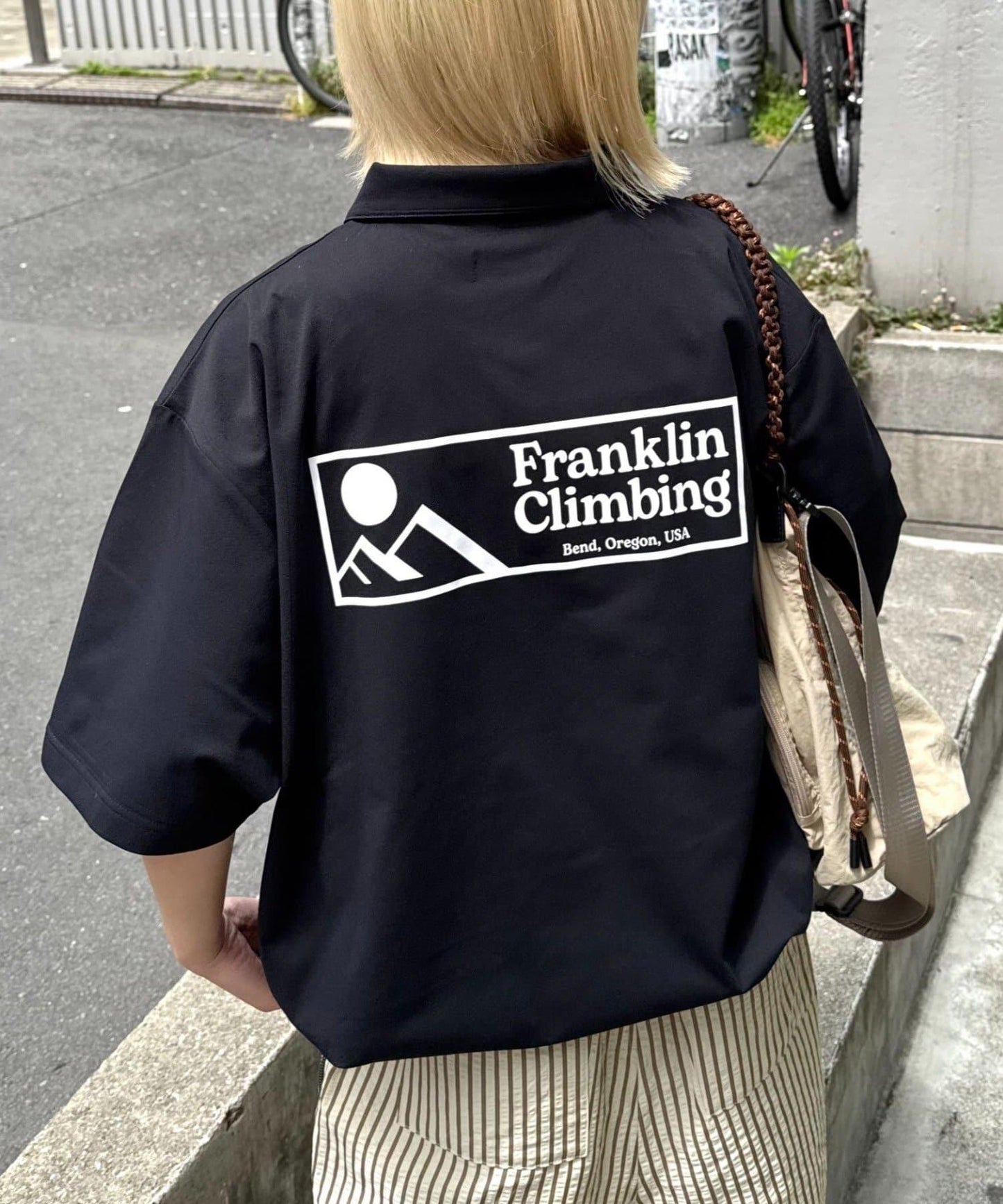 Franklin Climbing essential 背部印花Polo衫