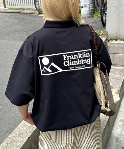 Franklin Climbing essential 背部印花Polo衫