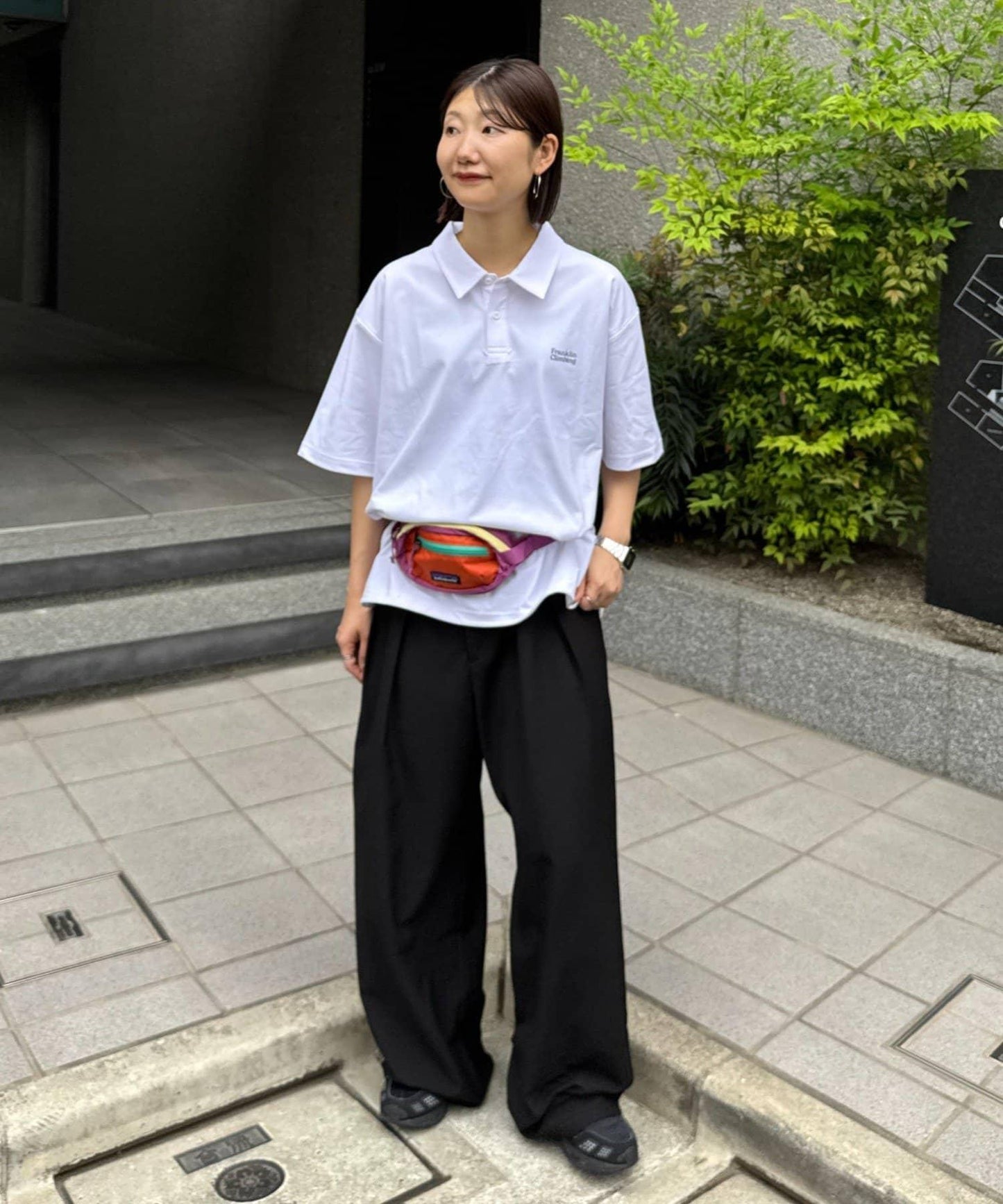 Franklin Climbing essential 背部印花Polo衫