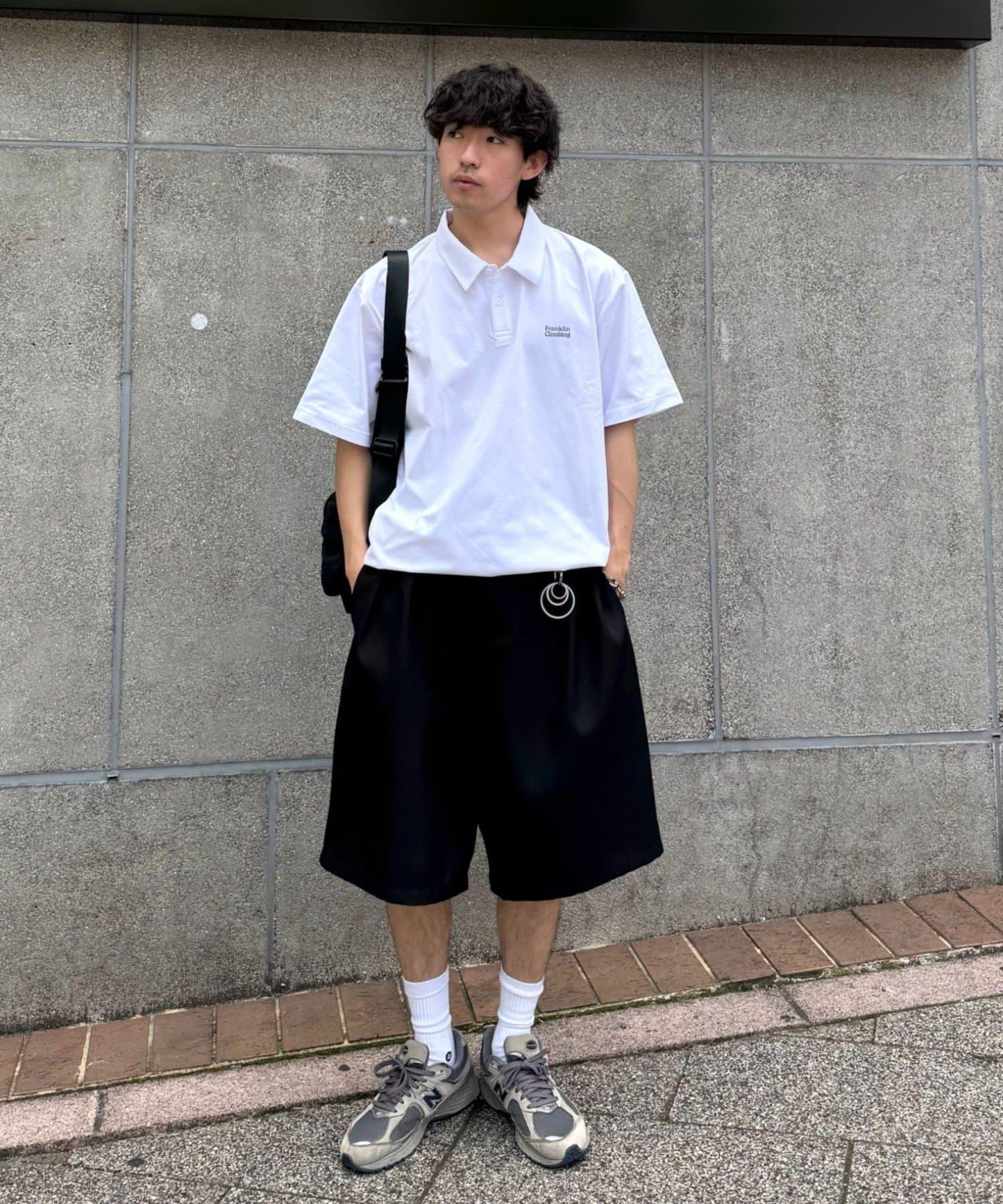 Franklin Climbing essential 背部印花Polo衫