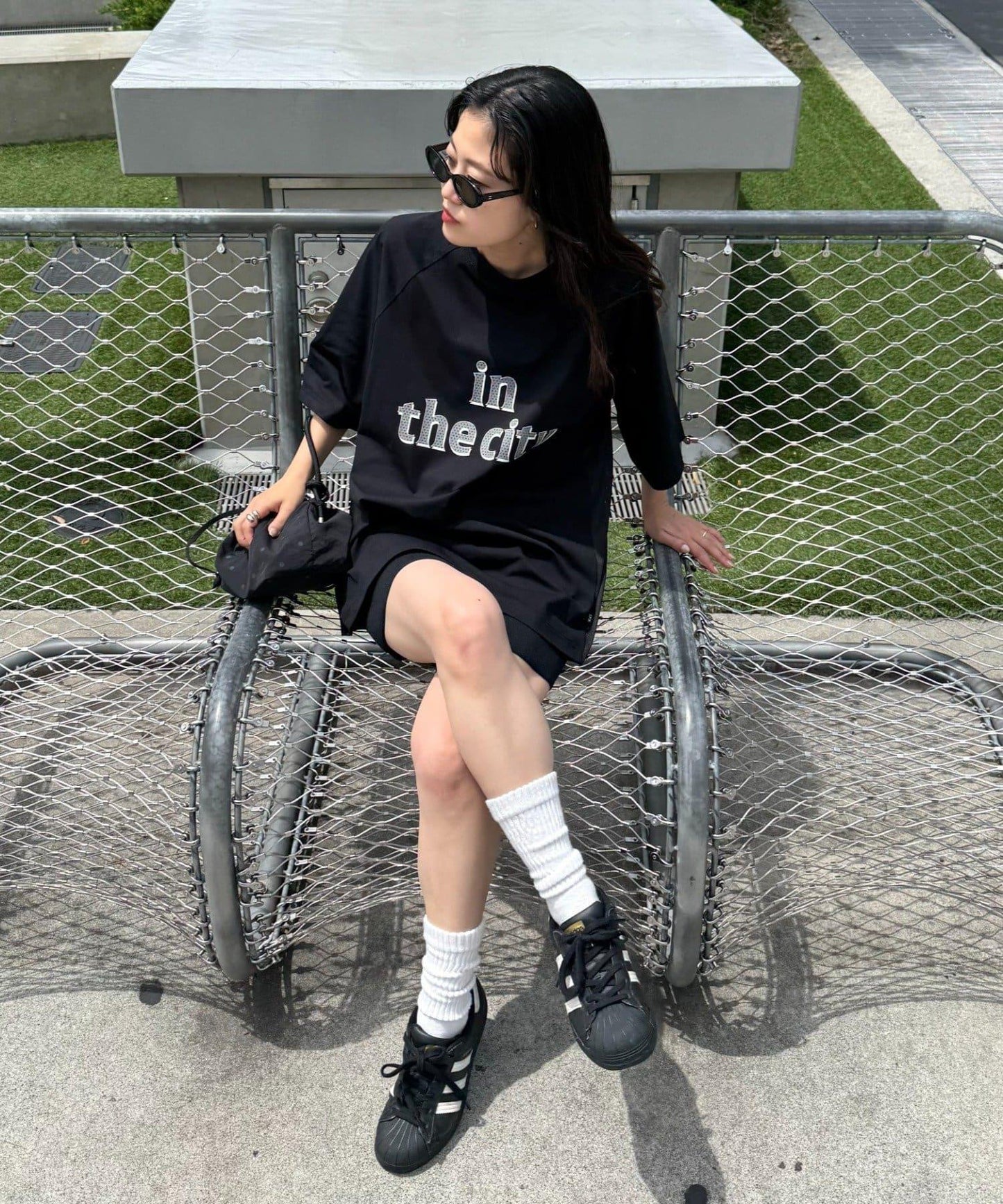 男女同款 波點印花 IN THE CITY Franklin Climbing/フランクリンクライミング T恤