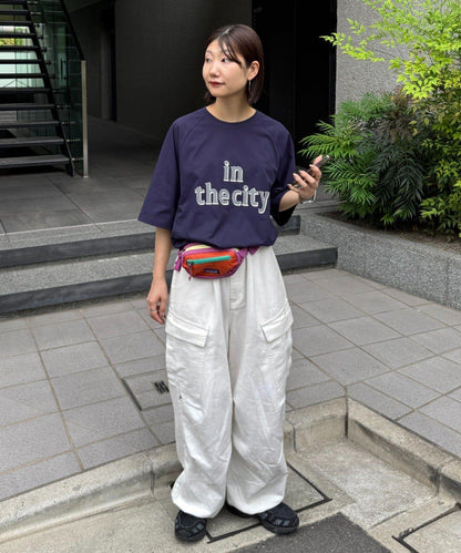 男女同款 波點印花 IN THE CITY Franklin Climbing/フランクリンクライミング T恤