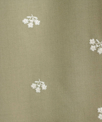 natural couture 花卉圖案 修身 斜紋 直筒半身裙